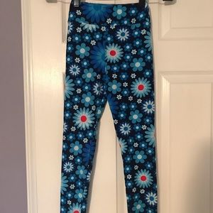 LulaRoe Floral Leggings